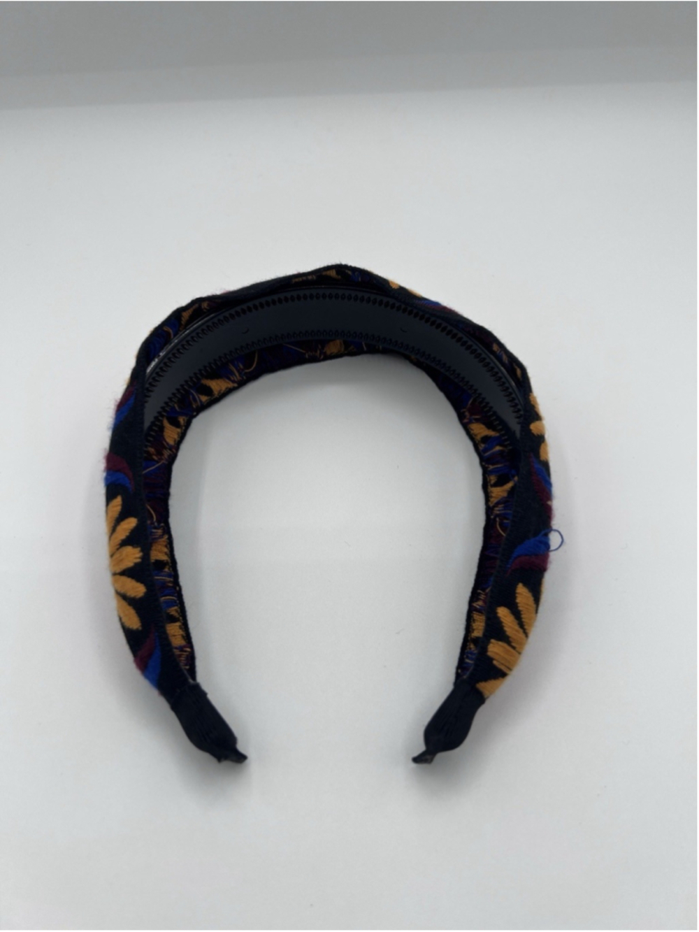 Embroidered Headbands Lot Of 3 Bohemian Non-Slip Hair Accessories Boho Floral - Picture 3 of 7
